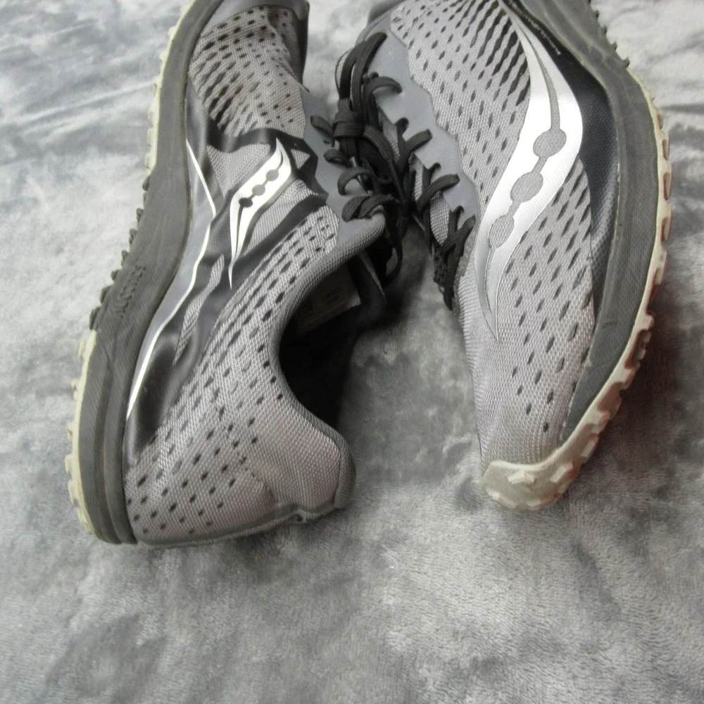 Saucony Running Shoes Men 11 Gray Kilkenny XC8 Cross Country Lightweight Lace-Up